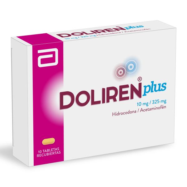 DOLIREN PLUS 325MG 10 TABLETAS