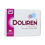 DOLIREN 7.5MG/325MG 10 TABLETAS