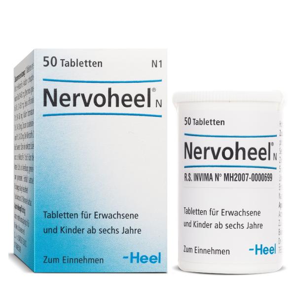 NERVOHEEL N 50 TABLETAS