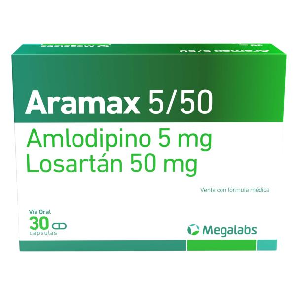 ARAMAX 5/50 MG 30 TABLETAS