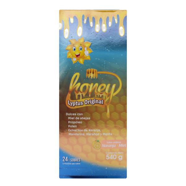 HONEY LYPTUS NARANJA MIEL 24 SBS 540 GR
