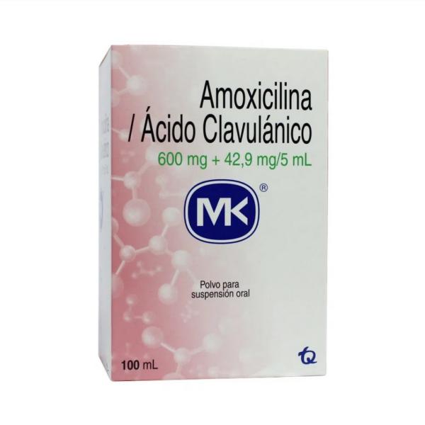 AMOXICIL 600 MG+A.CLAV 42.9 MG 100 ML MK