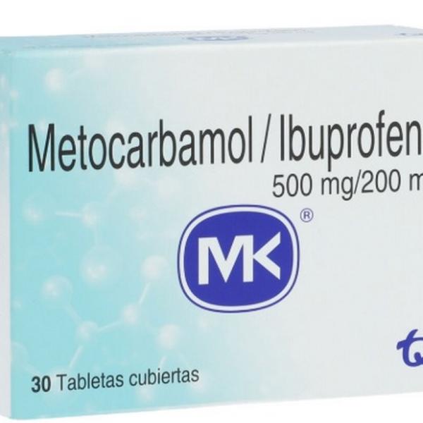 IBUPROF 200 MG+METOCARB 500 MG 30 CAP MK