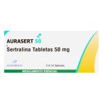 SERTRALINA AURASERT 50 MG 28 TABLETAS
