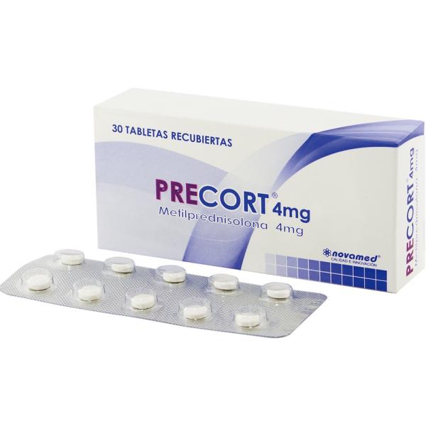 PRECORT 4 MG 30 TABLETAS