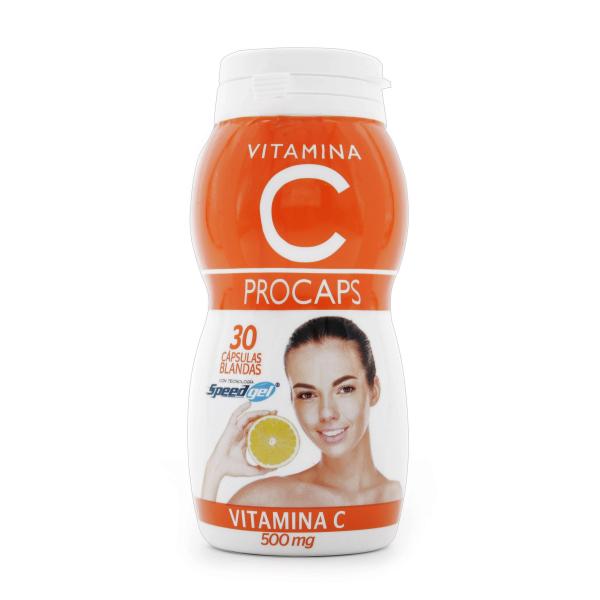 VITAMINA C PROCAPS 500MG 30 UND
