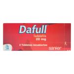 DAFULL 20 MG 2 TABLETA