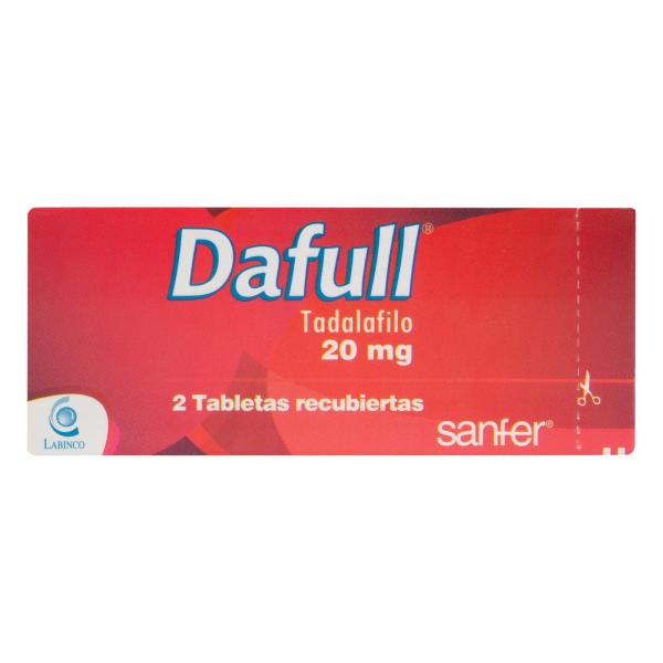DAFULL 20 MG 2 TABLETA