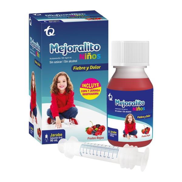 MEJORALITO JARABE 160MG /5ML 90 ML