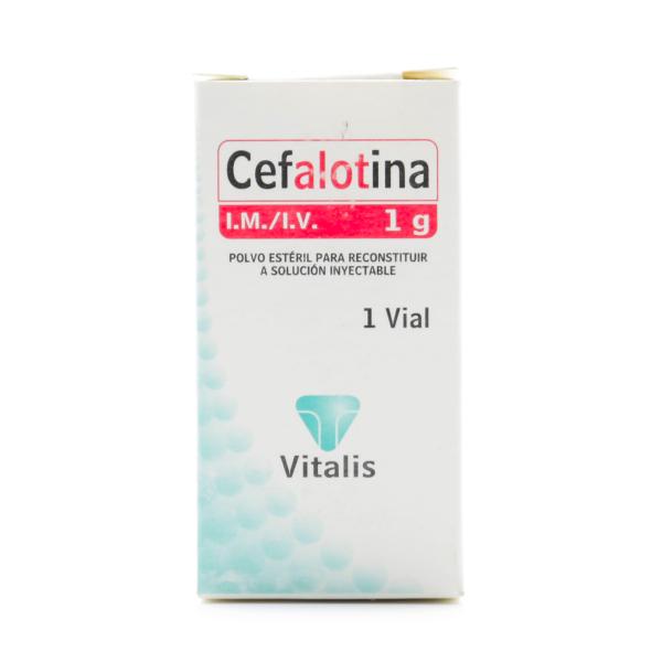 CEFALOTINA 1 AMPOLLA 1 GR. VT
