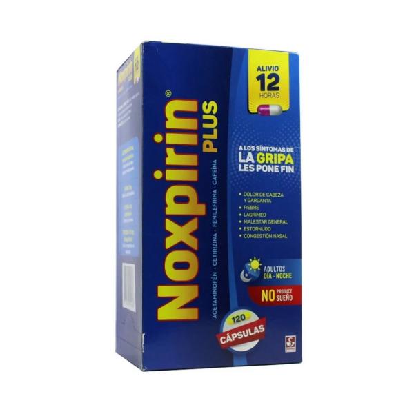 NOXPIRIN PLUS 120 CAPSULAS