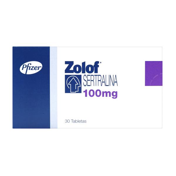 ZOLOF 100 MG 30 TABLETAS(PAE)