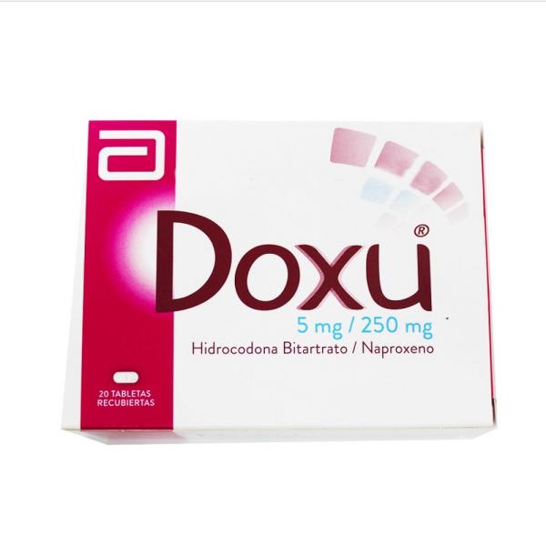 DOXU 250MG/7.5MG 20 TABLETAS