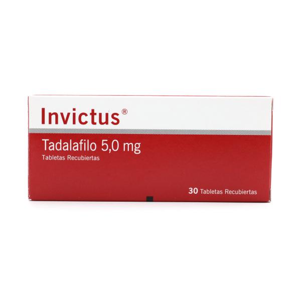 INVICTUS 5 MG 30 TBS RECUB