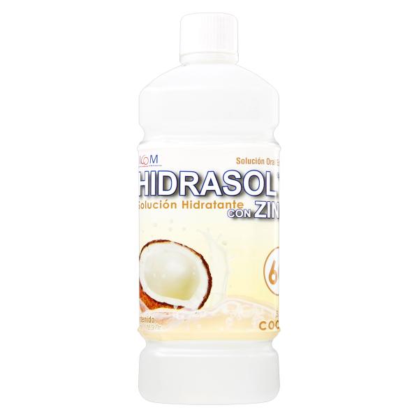 HIDRASOL 60 CON ZINC COCO 500ML ICOM