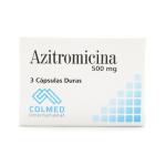 AZITROMICINA 500 MG CAJA 3 CAP PC