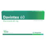 DAVINTEX 60 MG 10 COMPRIMIDOS RECUBIERT.