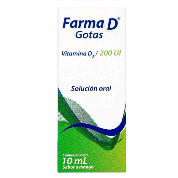 FARMA D GOTAS(VITAMINA D3-5600UI)10ML