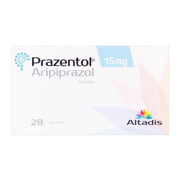 PRAZENTOL 15 MG 28 TBS