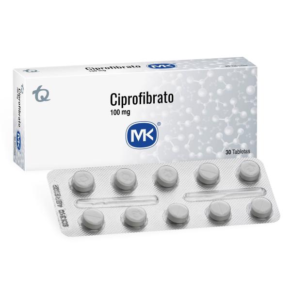 CIPROFIBRATO 100MG 30 TBS MK (P)25920