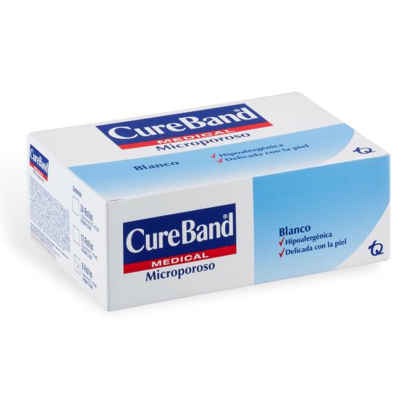 MICROPORE BLANCO CUREBAND BOL 2X10Y 6UND