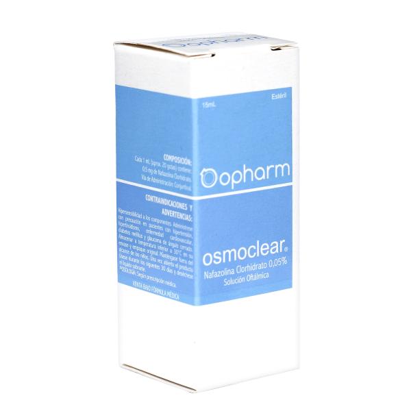 OSMOCLEAR 0.05 SOL OFT 15 ML OPH