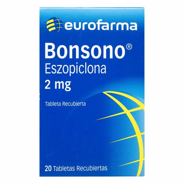 BONSONO 2 MG 20 TABLETAS