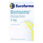 BONSONO 3 MG 20 TABLETAS