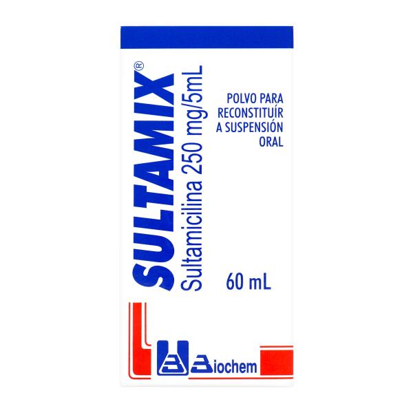 SULTAMIX 250MG/5ML SUSPENSION 60 ML
