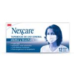 TAPABOCAS NEXCARE USO GENERAL 12 UND
