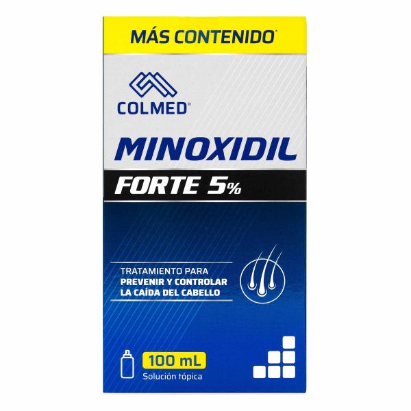 MINOXIDIL FORTE 5% COLMED FCO X 100ML.