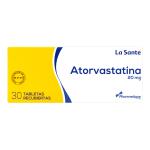 ATORVASTATINA 20 MG 30 TBS LS