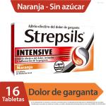STREPSILS INTENS.NARANJA SIN AZUC.16 TBS