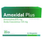 AMOXIDAL PLUS 20 TABLETAS REC.