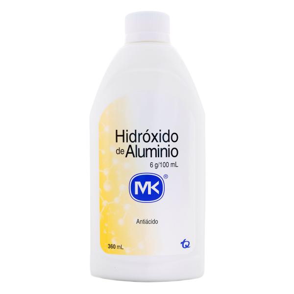 HIDROXIDO DE ALUMINIO SUSPENSI. 360ML MK
