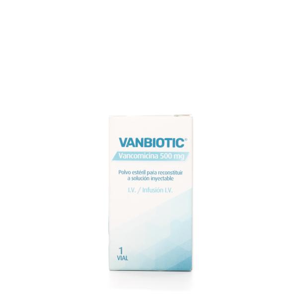 VANBIOTIC(VANCOMICINA 500 MG) 1 VIAL