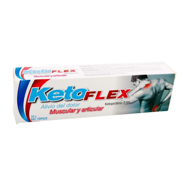 KETOFLEX 2.5% GEL 50 GR