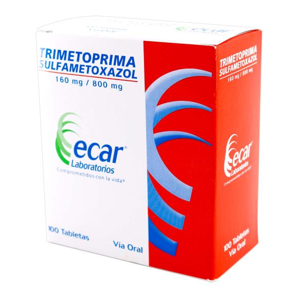 TRIMETOPRIM SULFA F 160/800MG 100 TBS EC