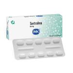 SERTRALINA 50 MG 30 TABLETAS MK(PAE)