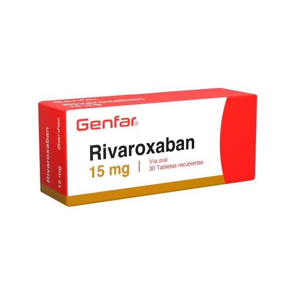 RIVAROXABAN 15 MG 30 TBS GF (P)229149