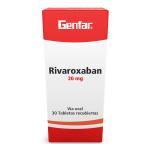 RIVAROXABAN 20 MG 30 TBS GF (P)222960