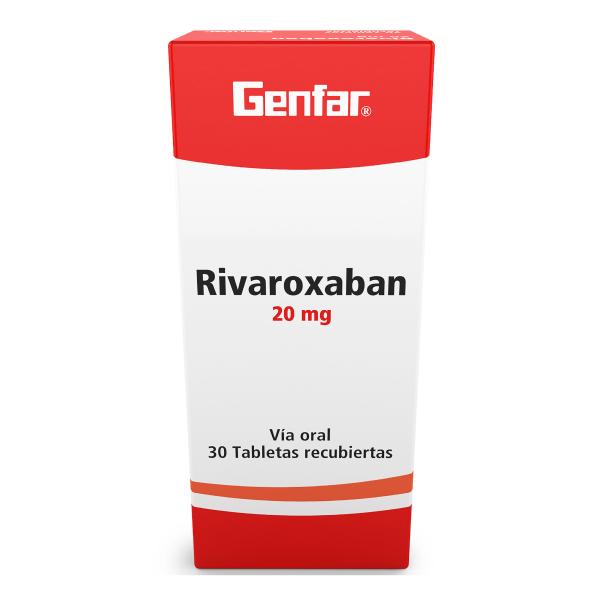 RIVAROXABAN 20 MG 30 TBS GF (P)222960