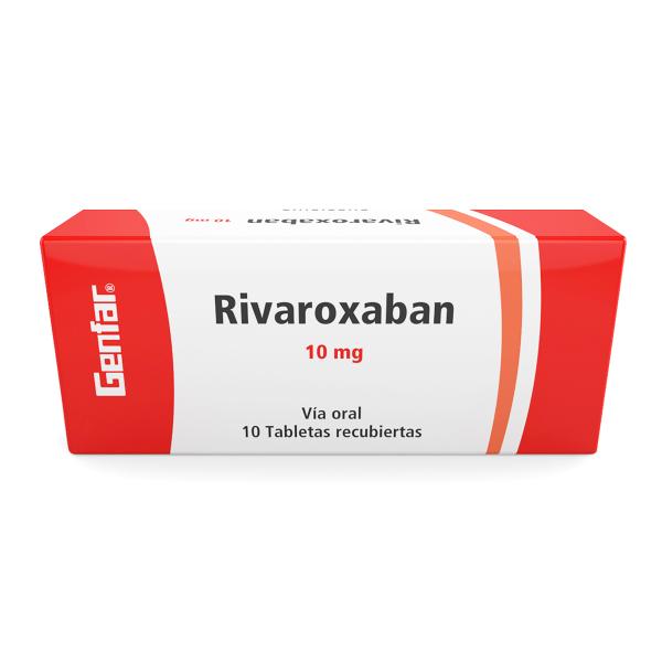 RIVAROXABAN 10 MG 10 TBS GF (P)78650