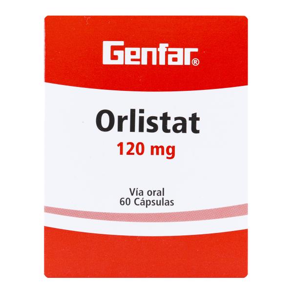 ORLISTAT 120 MG 60 CAPSULAS GF