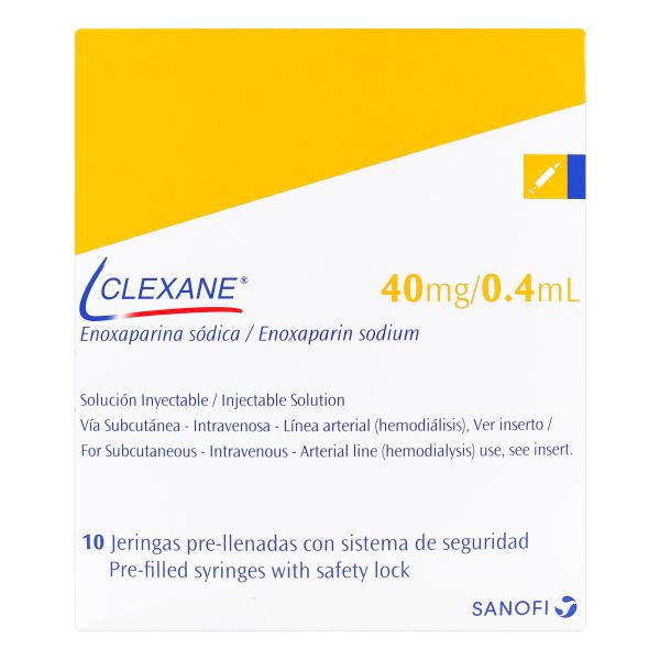 CLEXANE 40M/0.4ML 10J/P(P)130648(SC)(SF)