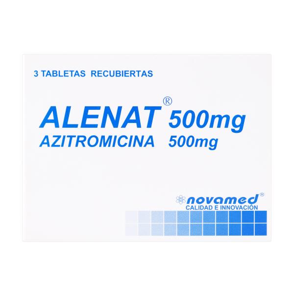 ALENAT (AZITROMICINA) 500 MG 3 TBS