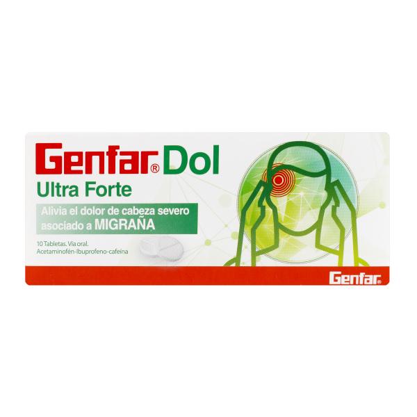 GENFAR DOL ULTRAFORTE 10 TBS