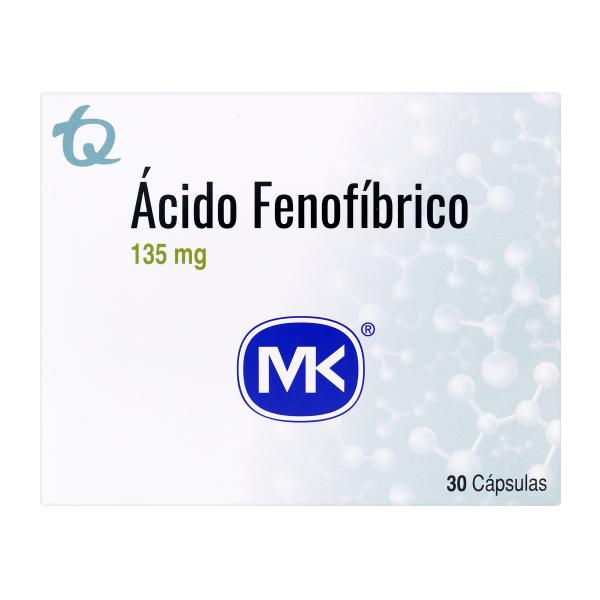 ACIDO FENOFIBRICO 135 MG 30 CAP.MK