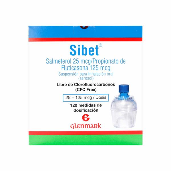 SIBET INH.25/125MCG 120D+INHALO(P)100950