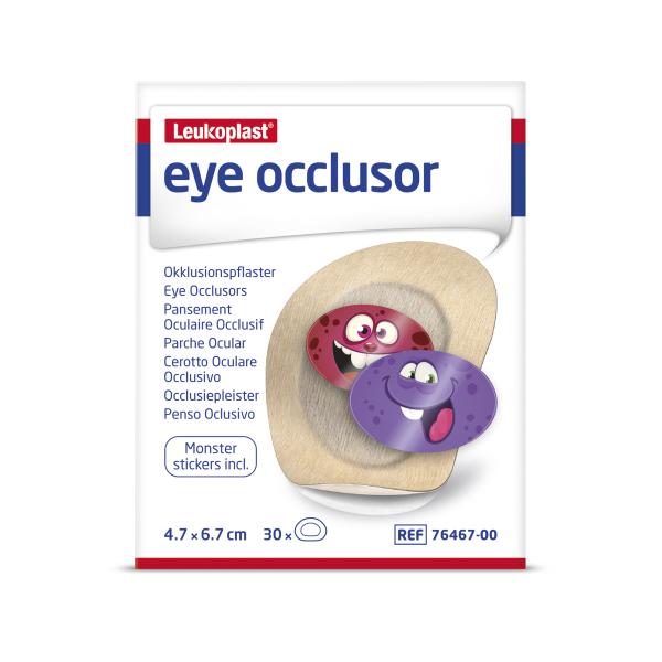 PARCHE OCLUSOR LEUKOPLAST JUNIOR 30 UNS